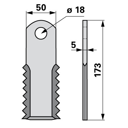 Coltello per trincia, invece di Müthing 0003770