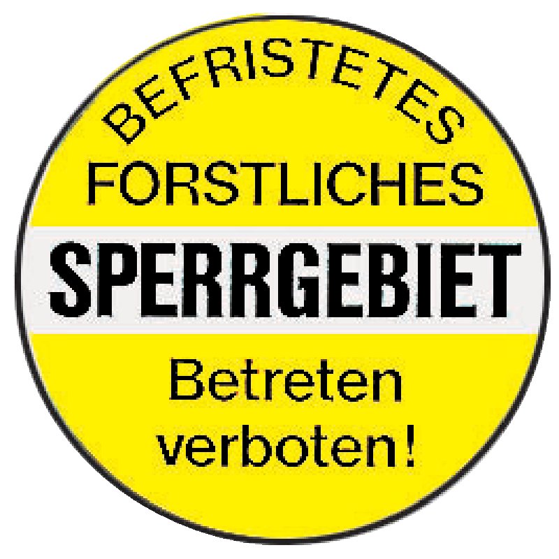 Warnschild