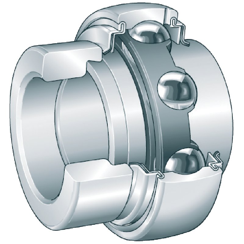 Cuscinetto a sfere con inserto radiale