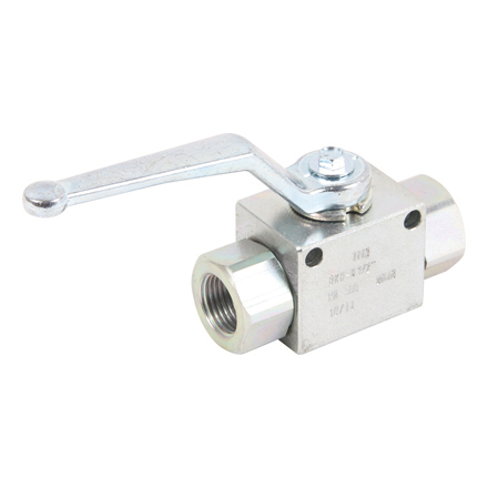 Rubinetto a sfera alta press. 2/2 filetto interno 3/4 DN20 con foro