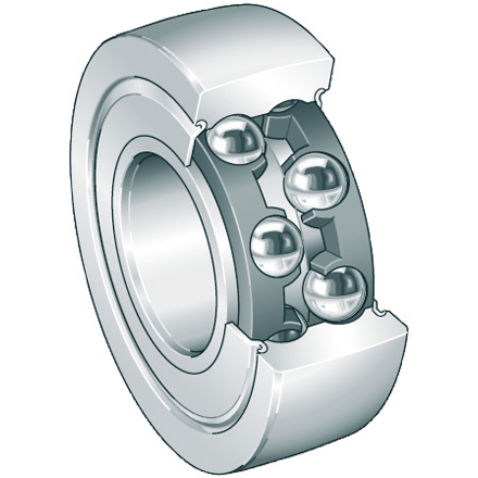 INA Laufrolle LR5004-2RS, ballig