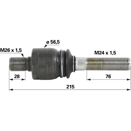 Axialgelenk M26x1,5/M28x1,5
