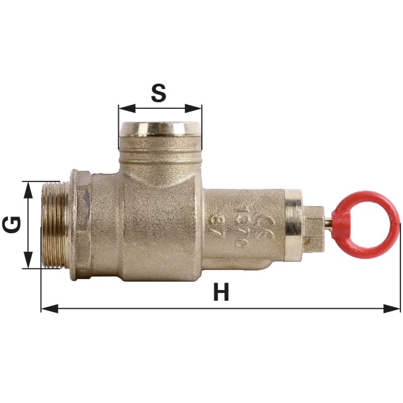 Sicherheitsüberdruckventil 11/4" MZ0870