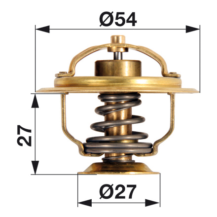 Thermostat 82 Grad anstelle von IHC 3059676R1
