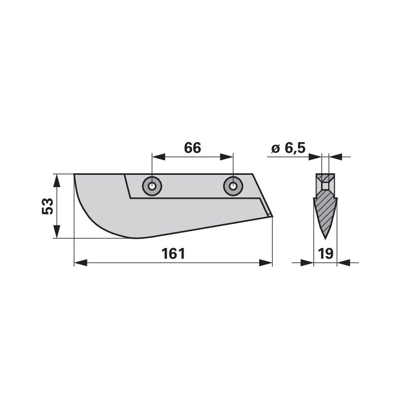 Drillschare anstelle von Saxonia 3200-25-003