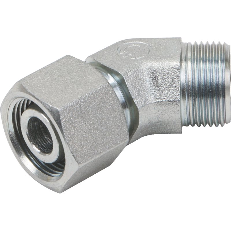 Einstellbare Winkelverschraubung