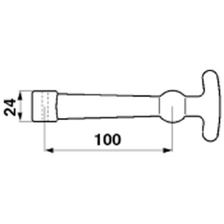 Gummispange einzeln L.150mm