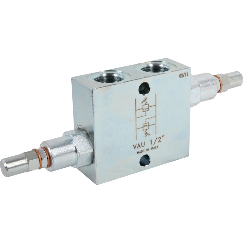 Doppia valvola antiurto