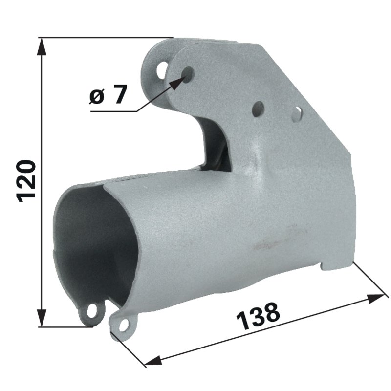 Schargehäuse anstelle von Nordsten 7000 029368