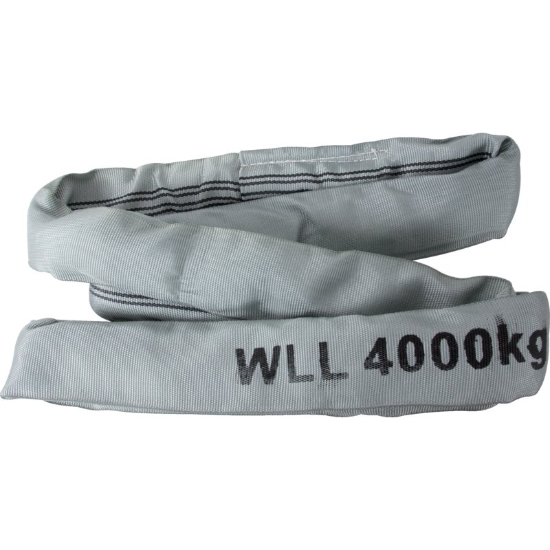 Rundschlinge Grau 4 t, Umfang - 5 m, Breite - 65 mm
