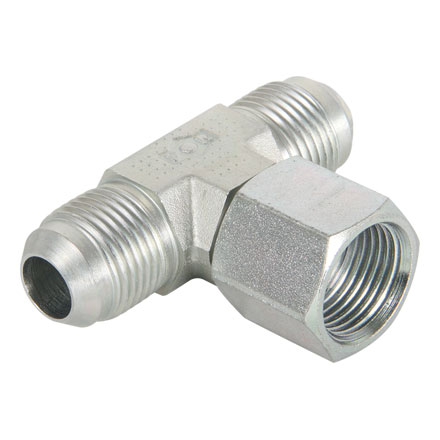 Einstellbare T-Verschraubung JIC 1/2-20