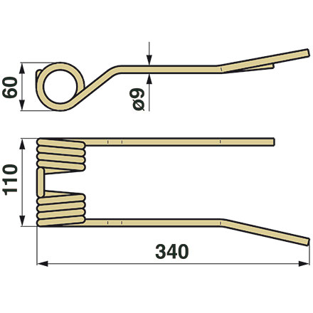 Dente destro invece di PZ 190