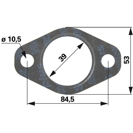 Auspuffkrüümmerdichtung anstelle von Deutz Fahr 04283299