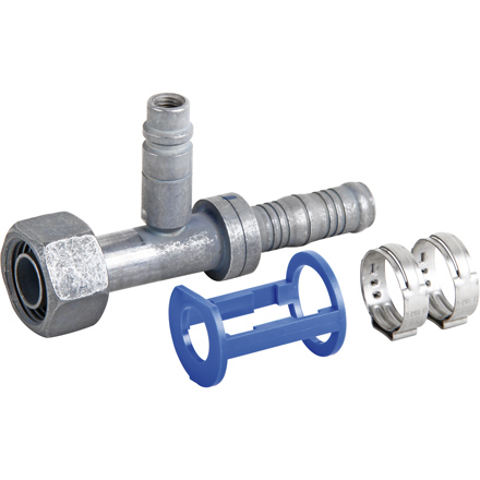 Raccordo a clip ORL FG DN08 5/8-18 valv. riemp.