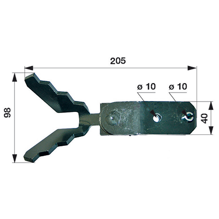 Coltivatore oscillante , invece di Clemens CL919330000