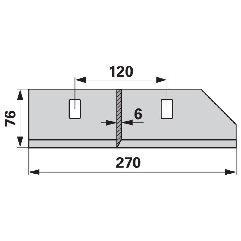 Häckslermesser beschichtet