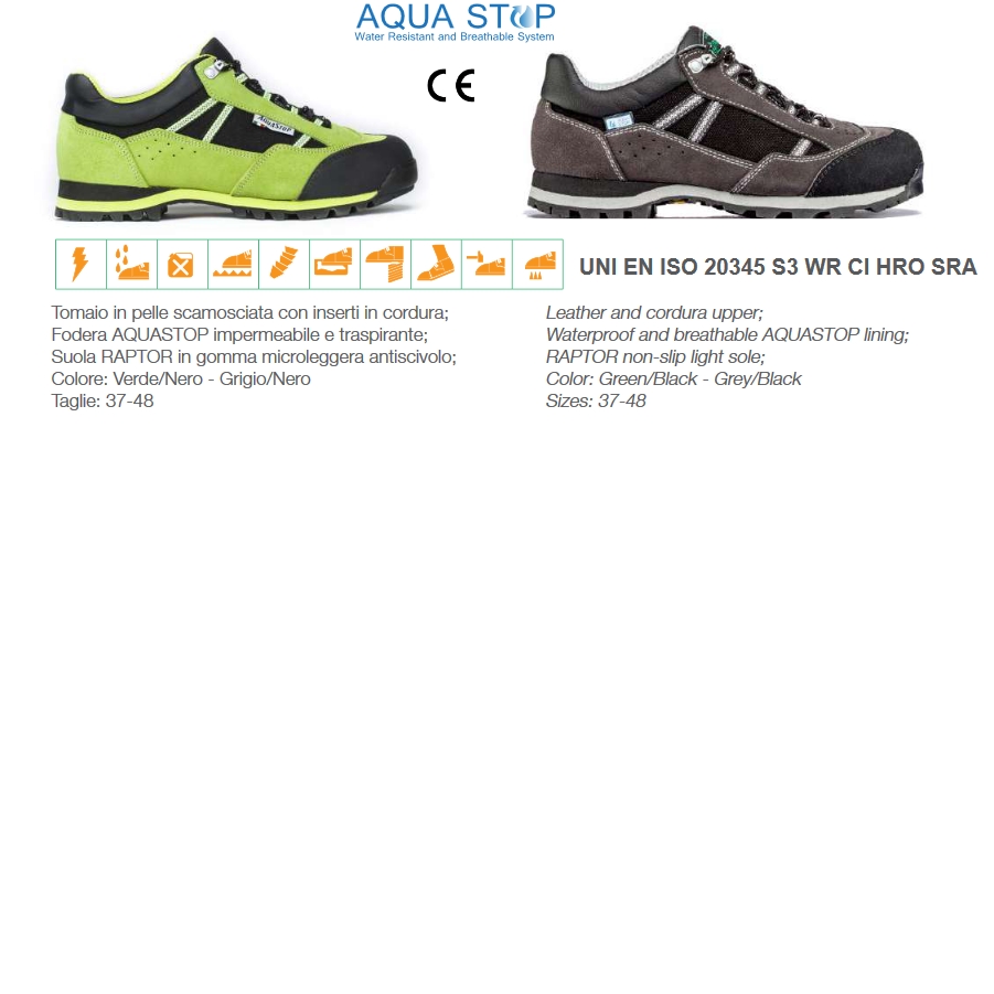 Scarpe Sicurezza generale verde