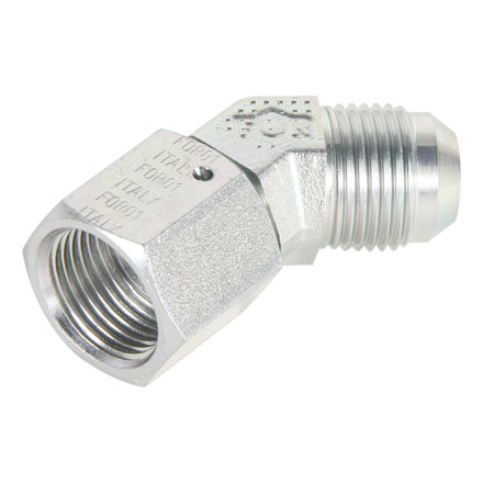 Raccordo angolare regolabile JIC45 9/16-18