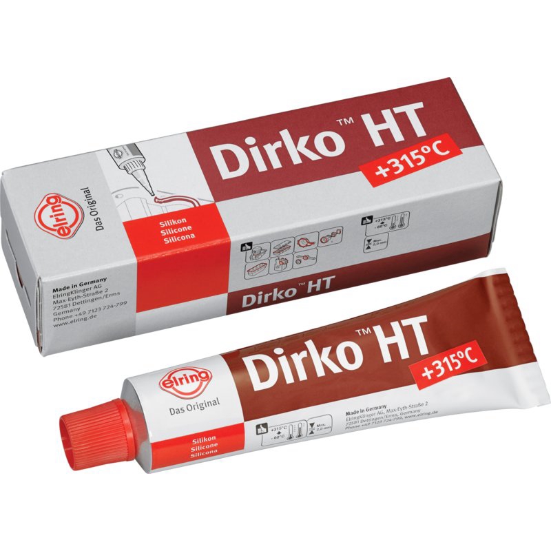 Dichtmasse Dirko HT acetic rot; 70ml