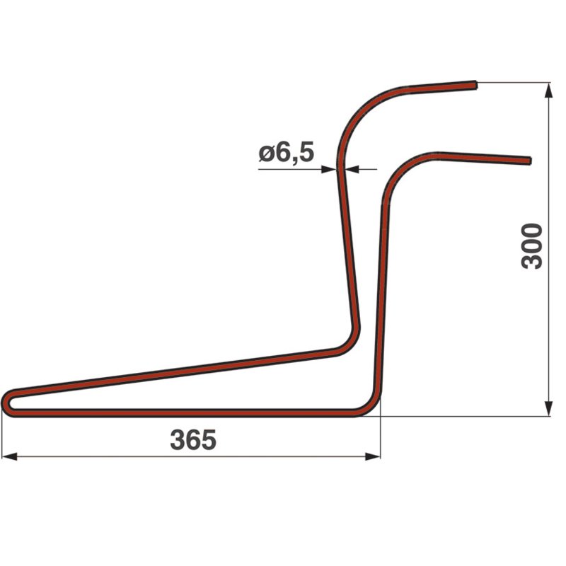 Kreiselschwaderzinke