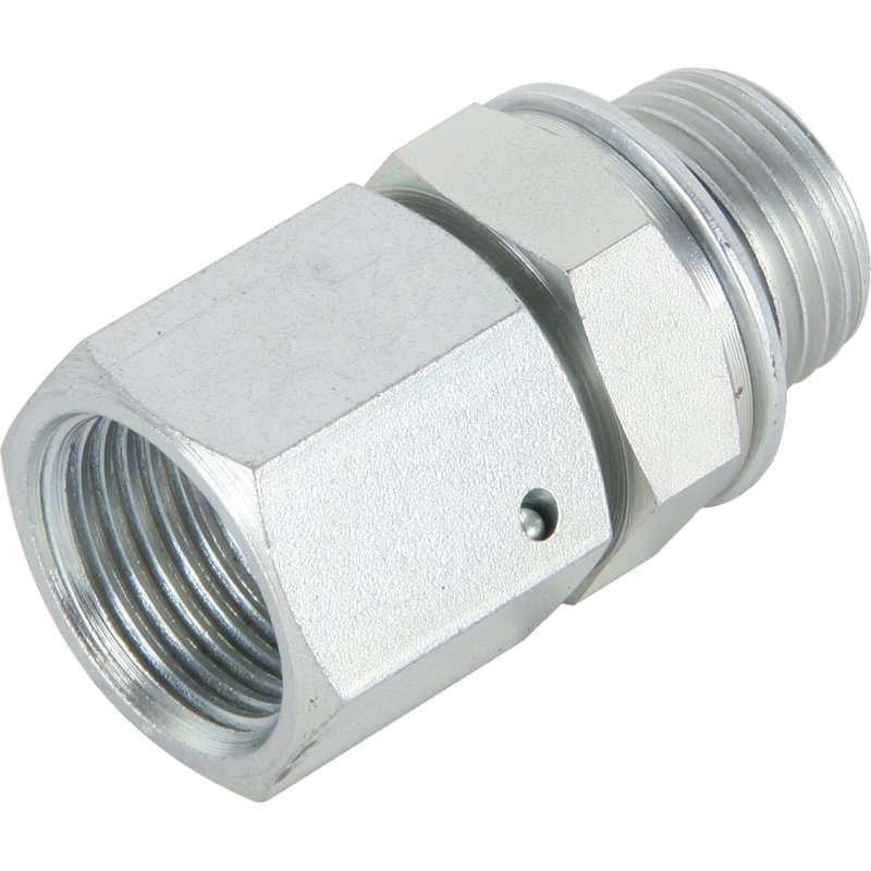 Connettore diritto a vite JIC 7/16-20 G 1/4