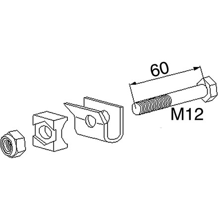 Zinkenhalterkomplett anstelle von Pöttinger