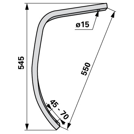 Molla inferiore, 50x24 System Goliath