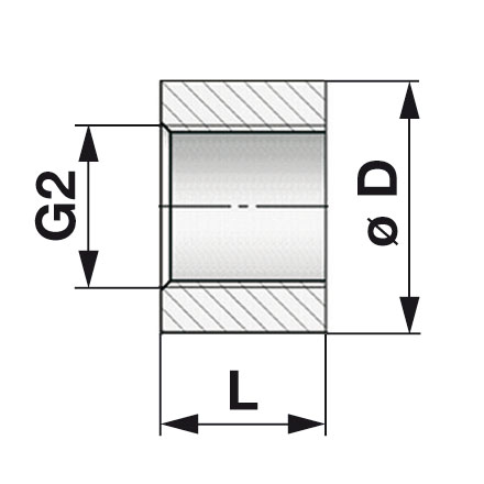 Anschlussgewinde IG 3/8