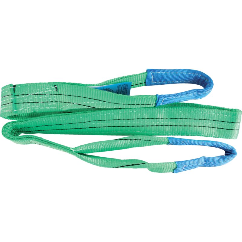 Schlaufenhebeband Grün 2 t, Länge - 2 m, Breite - 60 mm