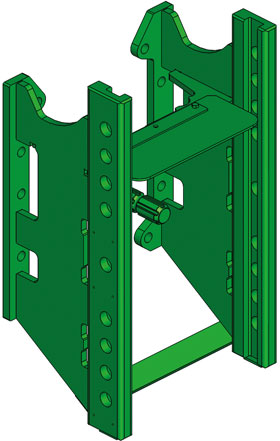 Lagerbock Standard 330 mm