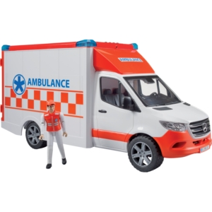 Ambulanza Mercedes-Benz Sprinter con autista giocattolo 02536 - Bruder