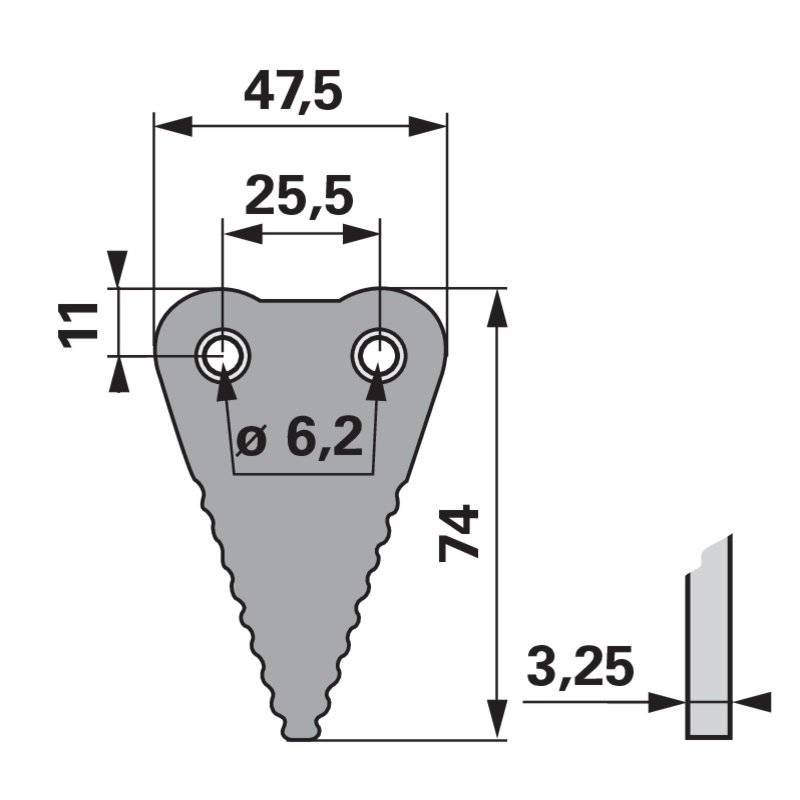 Balkenklinge Carbodux