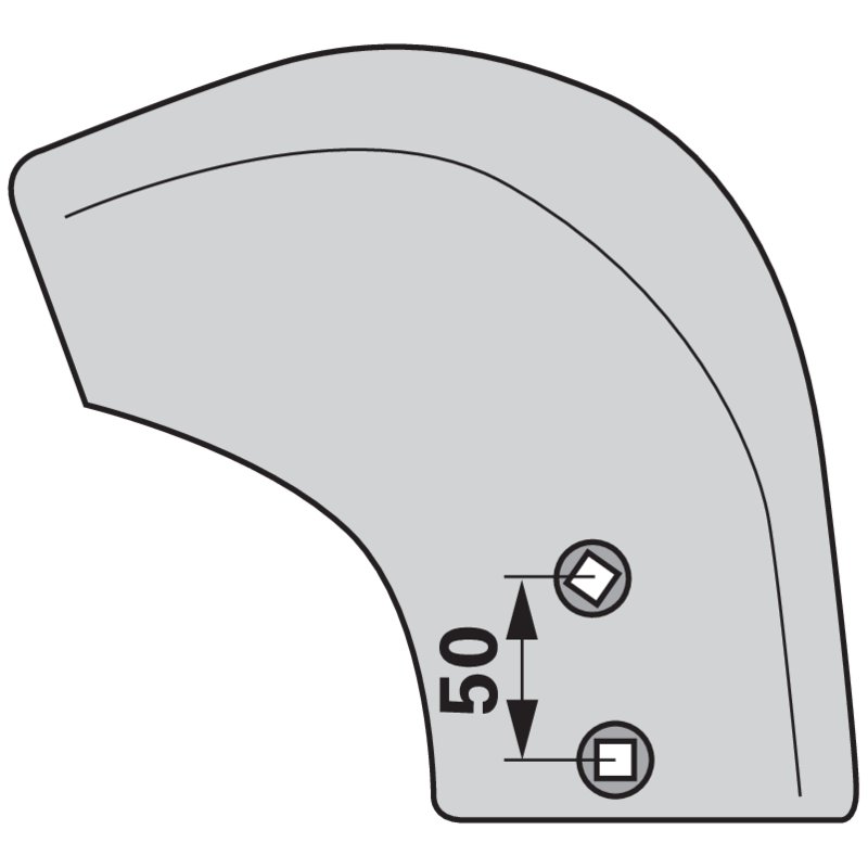 Vorschälermollblech