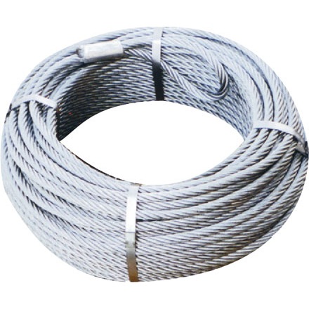 Forst-Seilwindenseil Dm.: 10mm, 70 Meter Bund mit Schlaufe