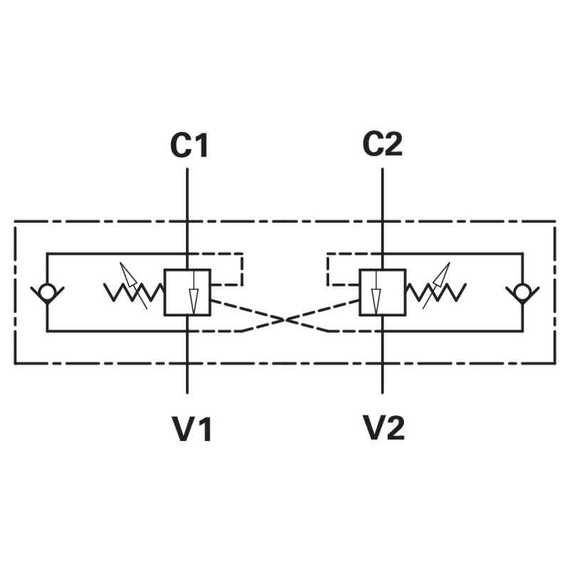 Lasthalteventil VBCD 1/2 DE / A