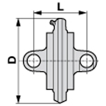 Forcella doppia WW A6