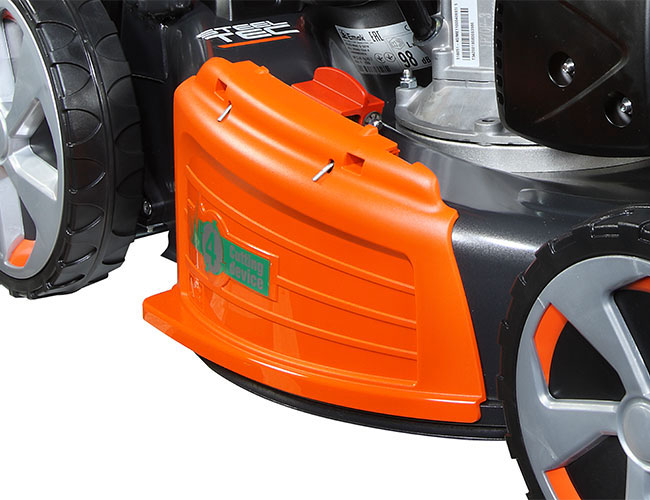 Oleo-Mac Rasenmäher Gi 48 P + Batterie 5,0 + Schnell-Ladegerät FAST CRG