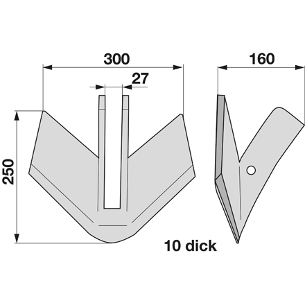Flügelschar Komplett
