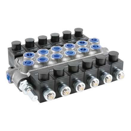 Monoblockventil MDE/6 6xAE1 24V