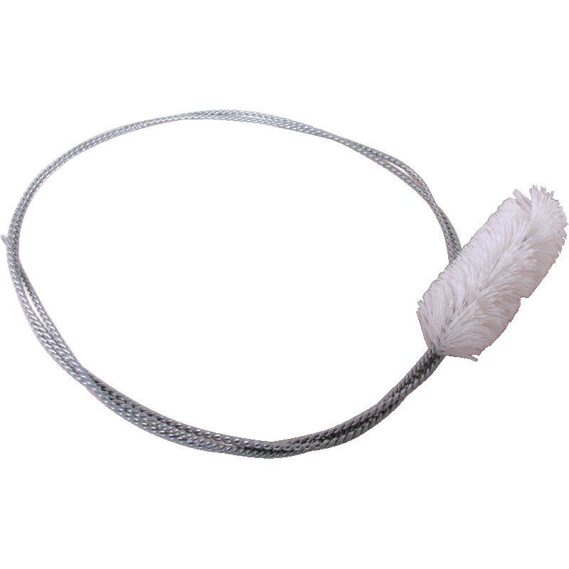 Spazzola tubolare L 250 cm, testa della spazzola OD 55 mm