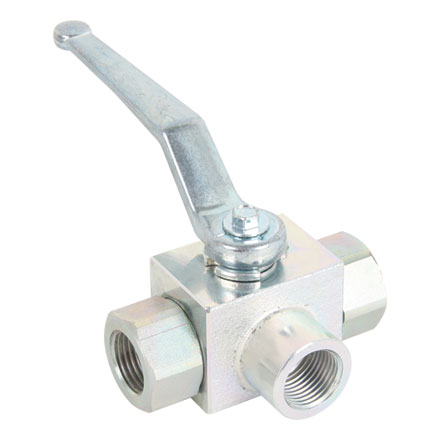 Hochdruck-Kugelhahn 3/2L IG 3/8 DN10