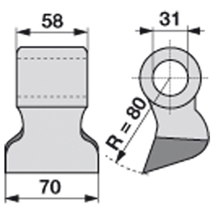 Martello trincia, invece di Agrimaster 3000323