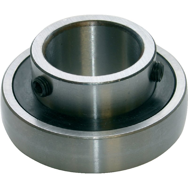 Spannlager SB 207 ballig, mit Gewindestift am Innenring