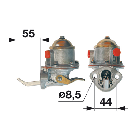 Kraftstoffpumpe zu MF