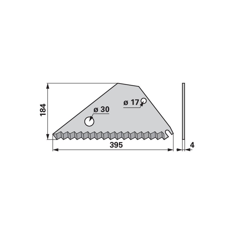 Ladewagenmesser