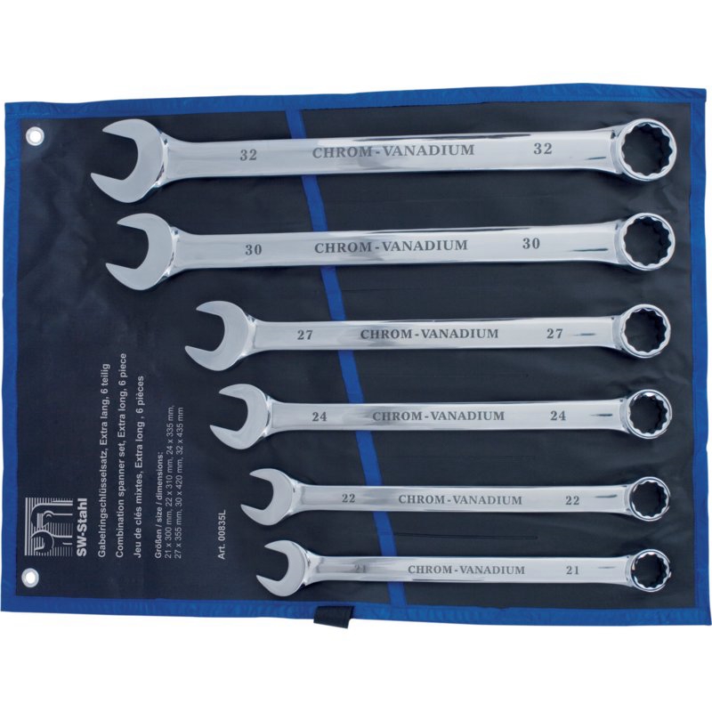 Gabelringschlüsselsatz 6-teilig SW 21-32
