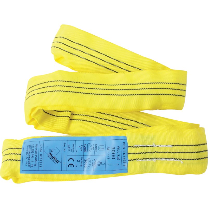Rundschlinge Gelb 3000kg 3m - 57 mm