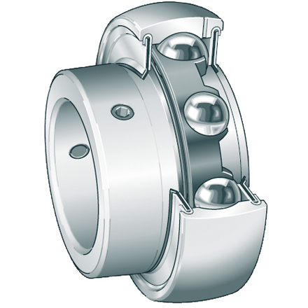 INA Cuscinetto di serraggio GAY50-NPP-B, con prigioniero