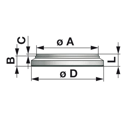 Zylinderboden Dm 40 Standard