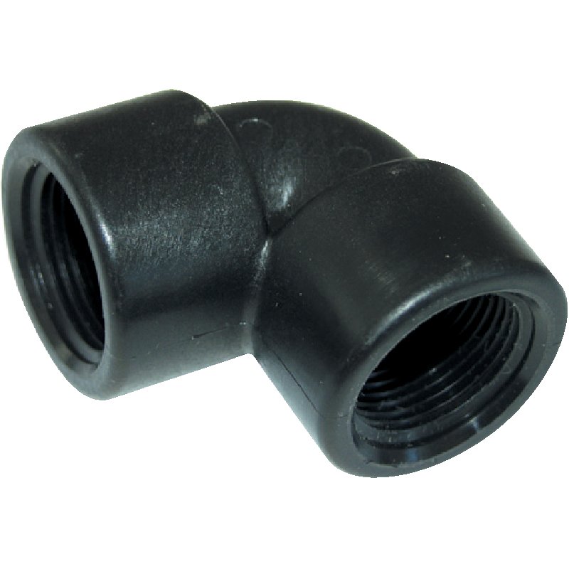 Manicotto angolare in plastica, 1 pollice